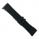 Curea de ceas Neagra din Silicon - capete curbate - 26mm