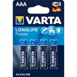Baterie Alcalina Varta AAA LR03 Set 4 Bucati
