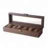 Cutie pentru 6 ceasuri Tabacco Brown - Culoare Maro - WZ4318