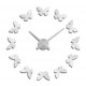 Ceas de perete 3D Argintiu DIY WZ2446