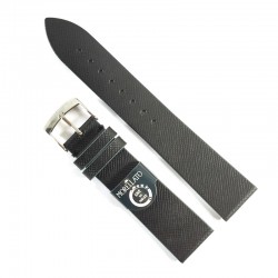 Curea de ceas Neagra Morellato Zante Recyled Leather - 20mm
