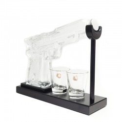Decantor Whisky din sticla in forma de pistol CD-SQ-1