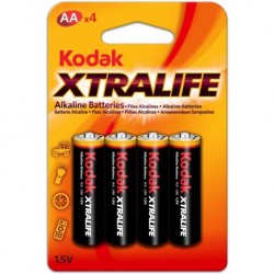 Baterie Alcalina Kodak Xtralife AA KAA-4 Set 4 Baterii