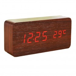 Ceas de masă LED cu alarmă și Termometru