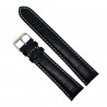 Curea de ceas din piele naturala Neagra XL - 18mm /  20mm / 22mm / 24mm - C3044
