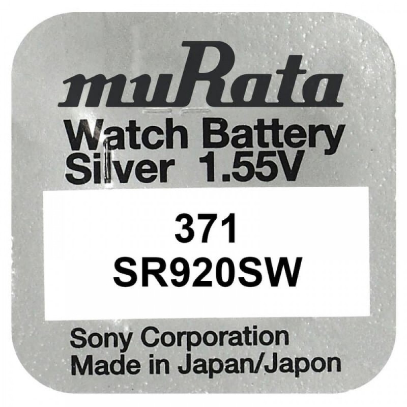Pachet 10 Baterii Pentru Ceas - Murata Sr920sw - 371