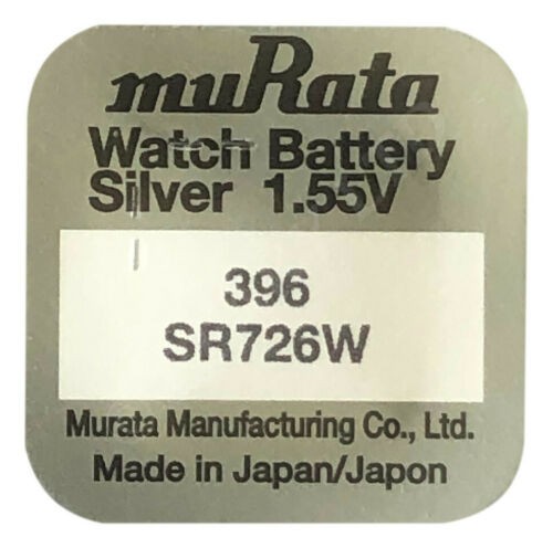 Set 10 Baterii De Ceas Murata 396 Sr726sw Ag2 1.55v